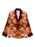 Pierre-Louis Mascia paisley-print double-breasted jacket - Red