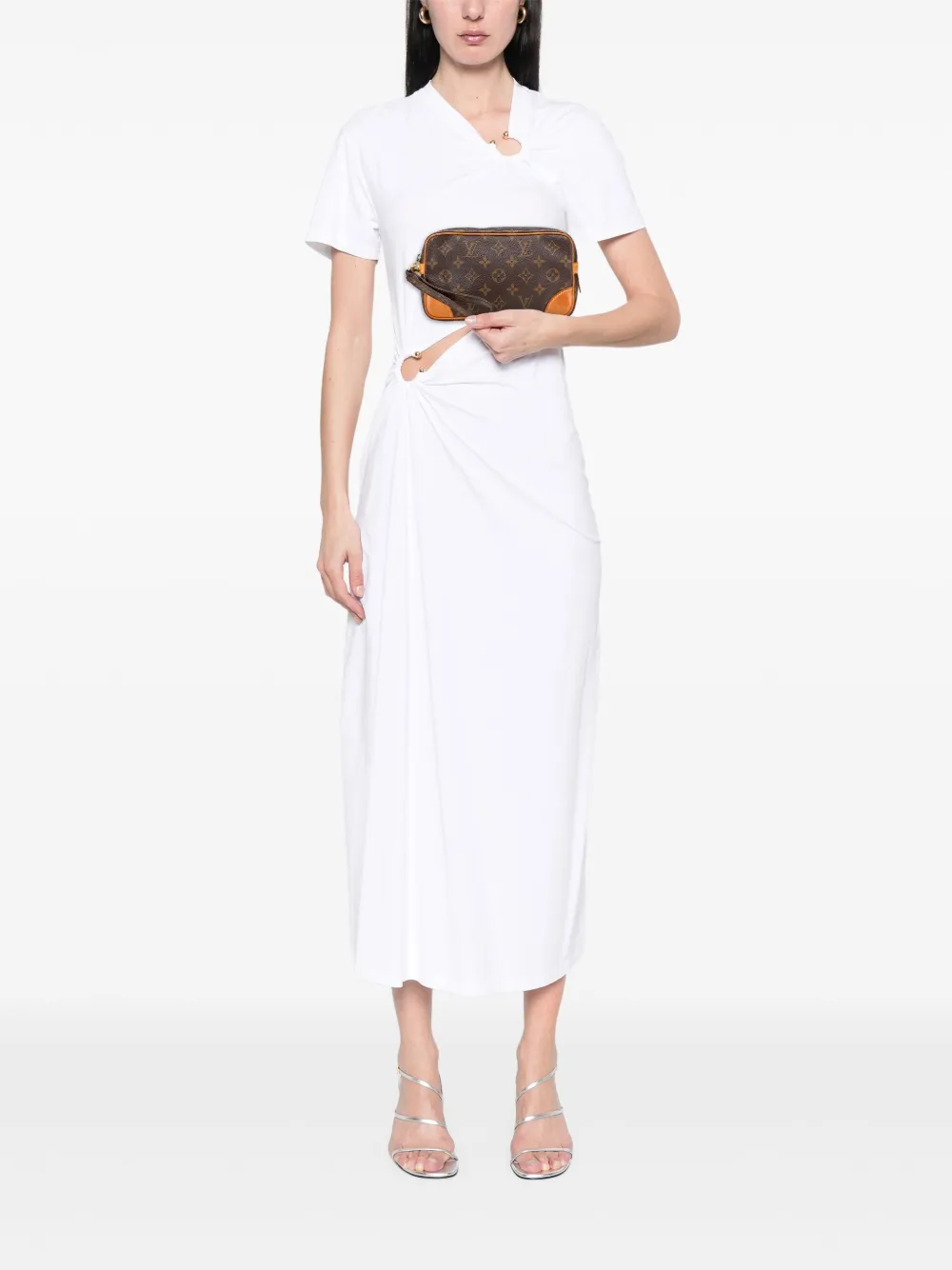 Louis Vuitton Pre-Owned 1995 Monogram Marly Dragonne PM clutch bag | Pre-Owned | Image 2