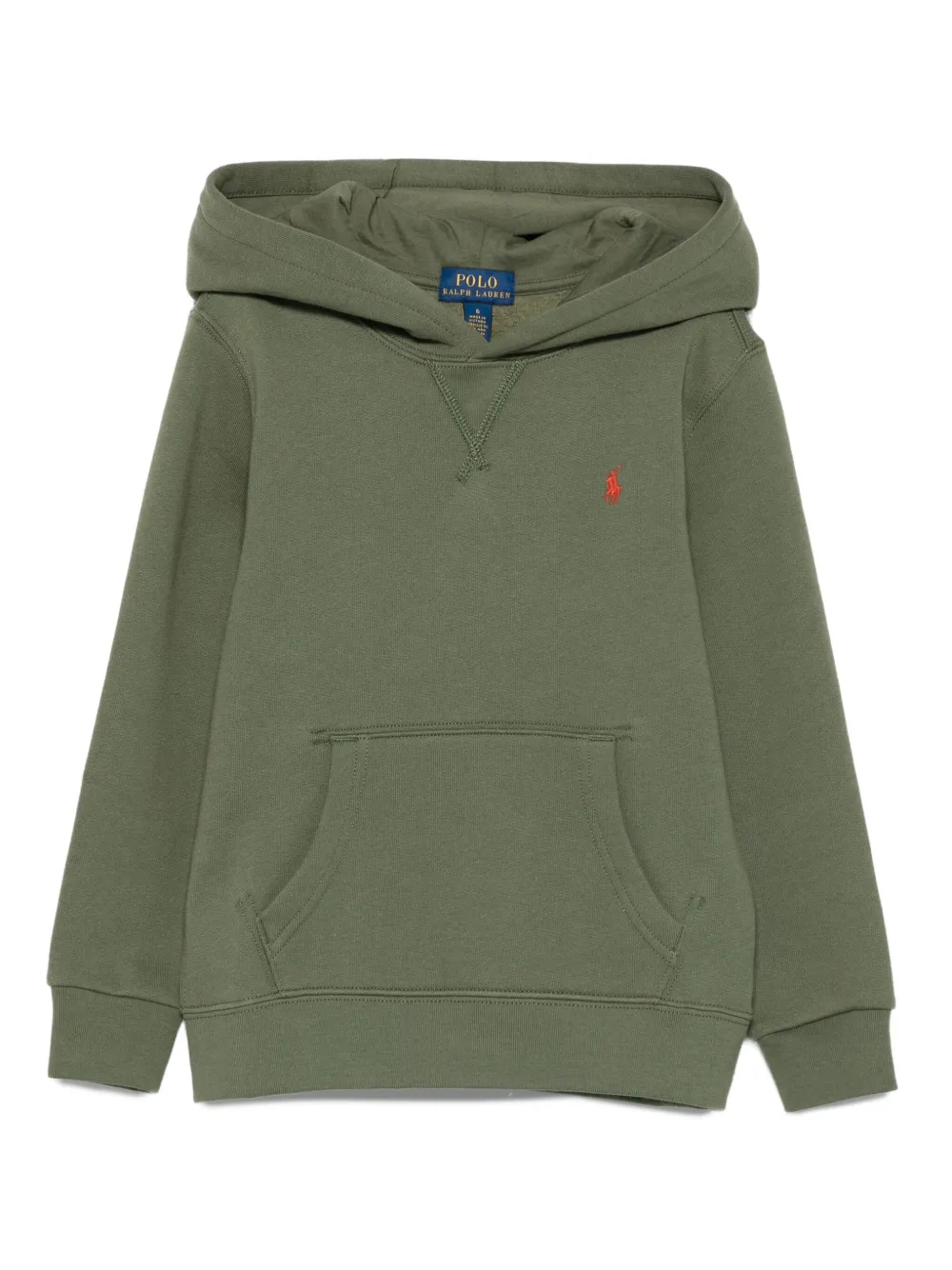 POLO RALPH LAUREN KIDS Hoodie met borduurwerk Groen