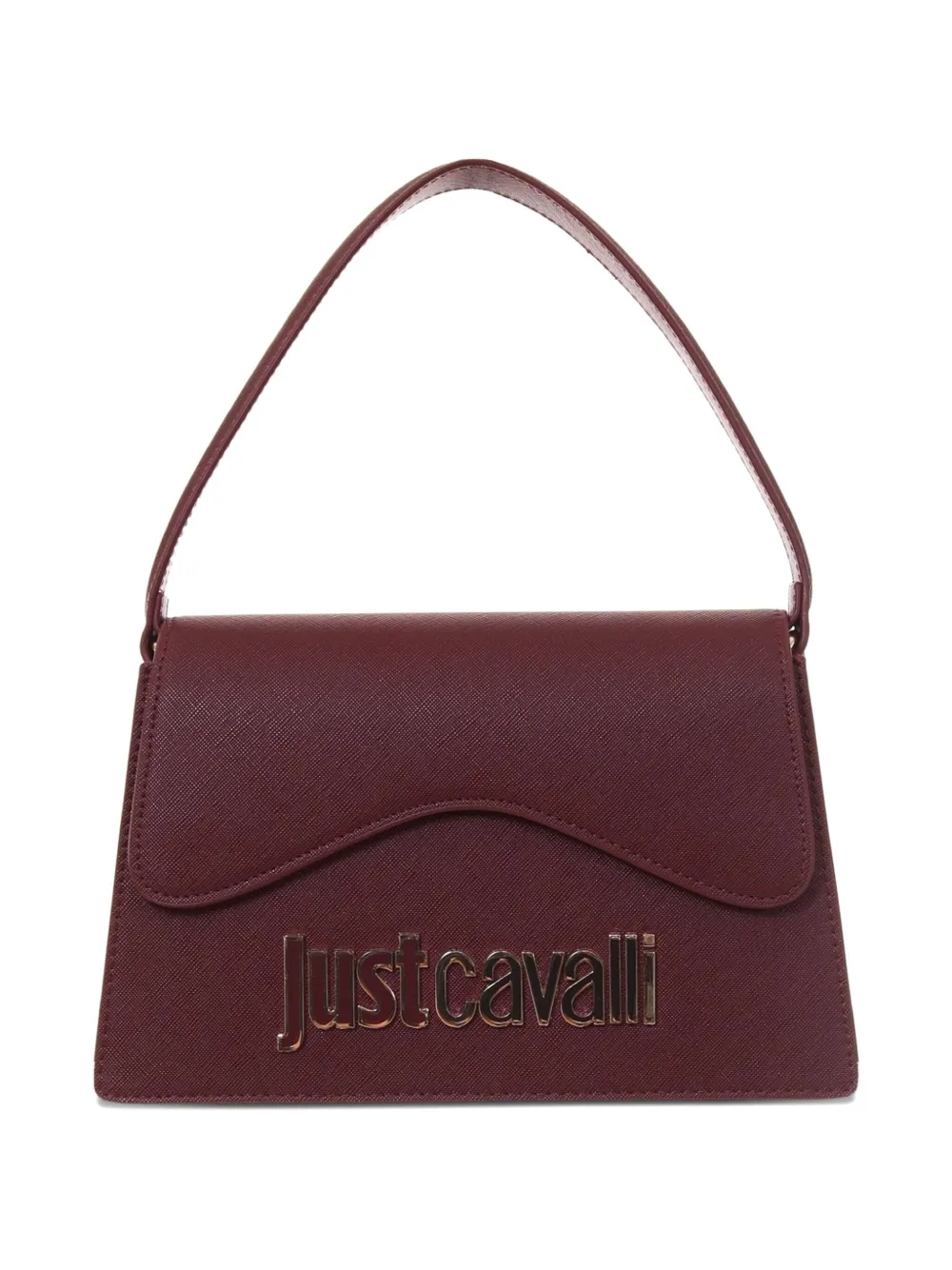 Just Cavalli top-handle logo shoulder bag Rood