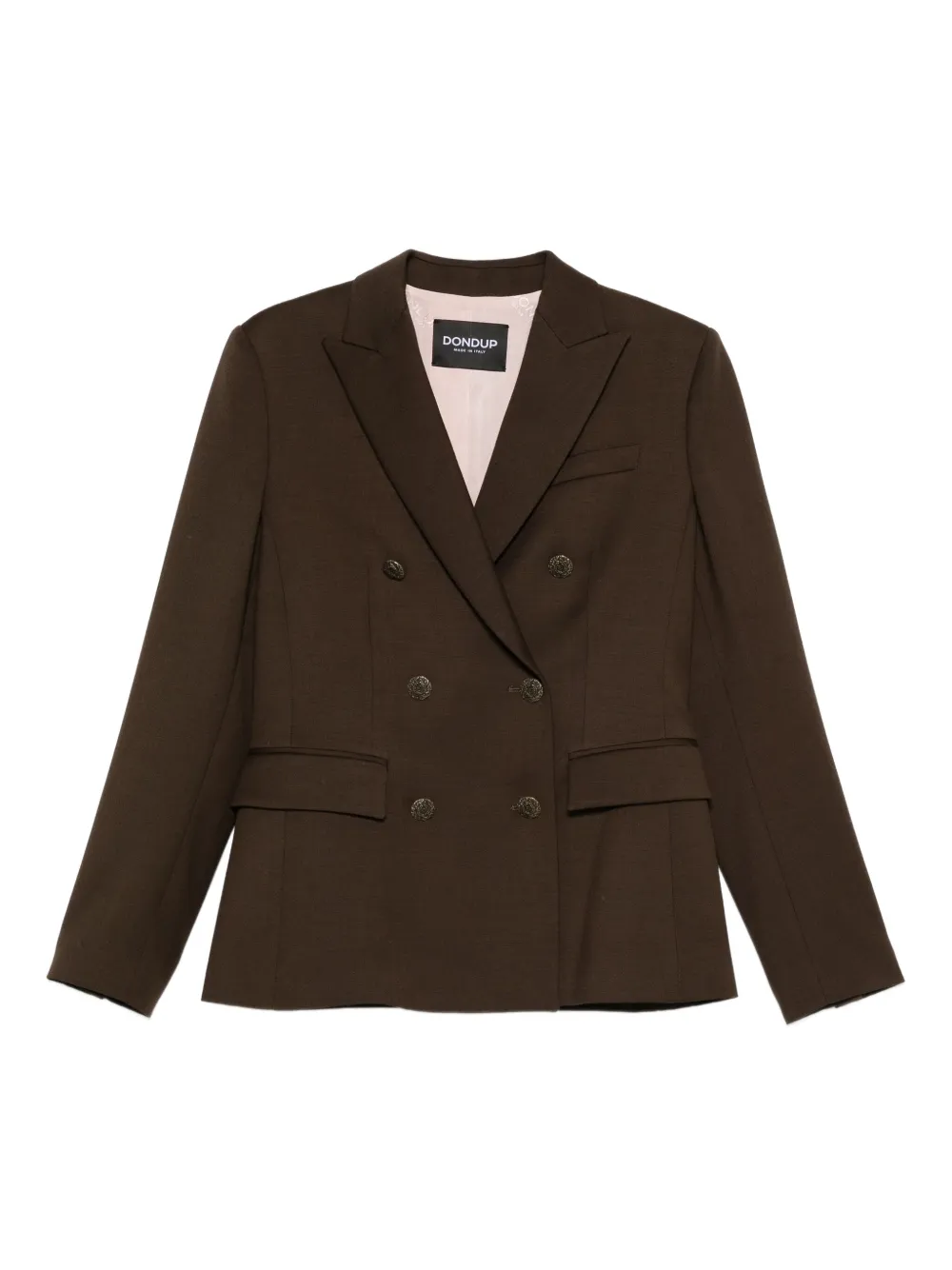 DONDUP double-breasted buttoned jacket - グリーン DONDUP double-breasted buttoned jacket - グリーン