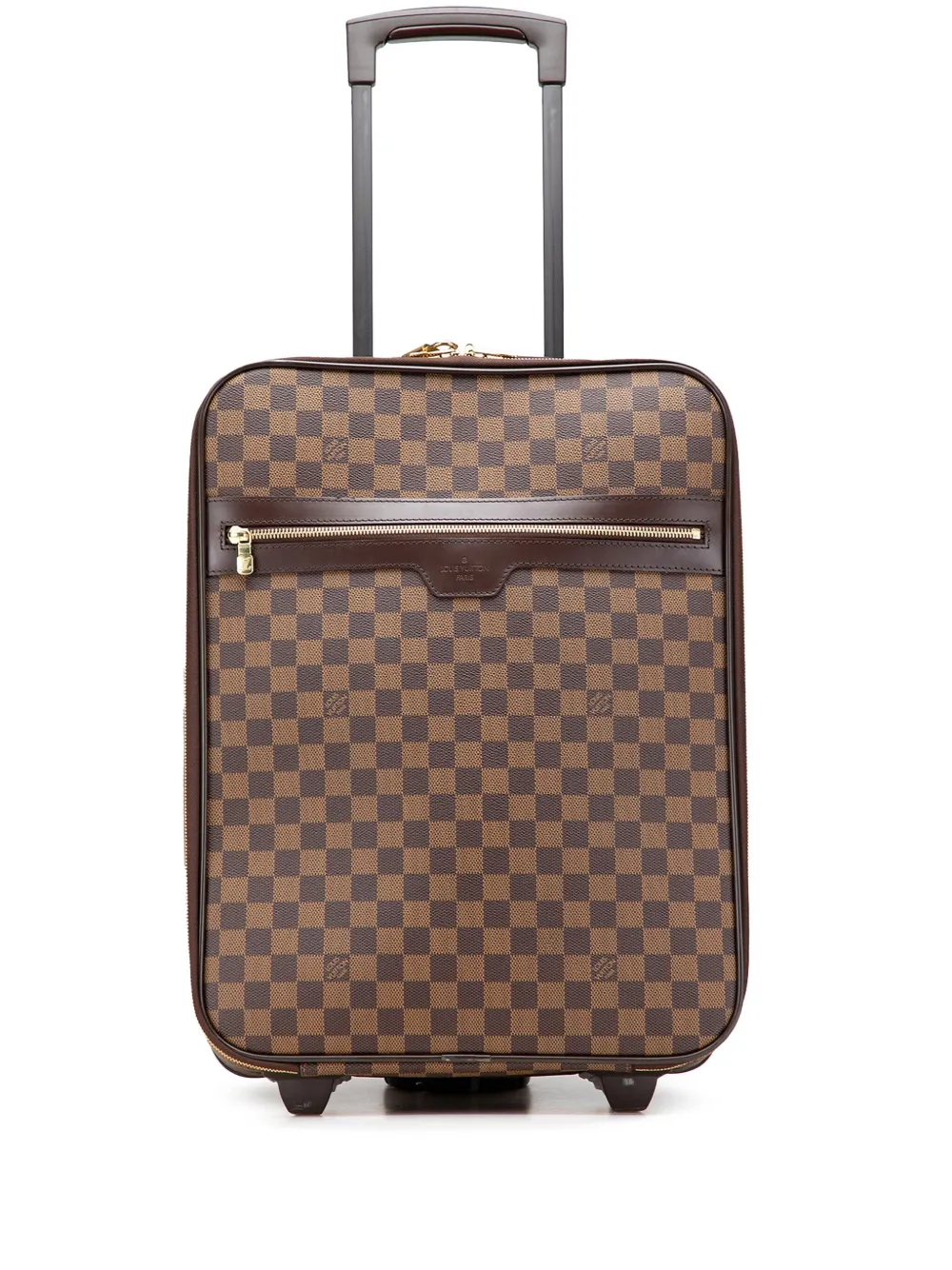 Louis Vuitton Pre-Owned 2006 Damier Ebene Pegase 45 travel bag - ブラウン Louis Vuitton Pre-Owned 2006 Damier Ebene Pegase 45 travel bag - ブラウン