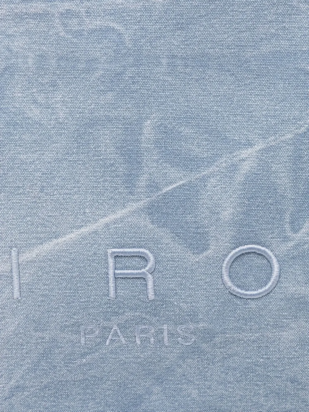 Iro Logo-embroidered Tote Bag In Blue