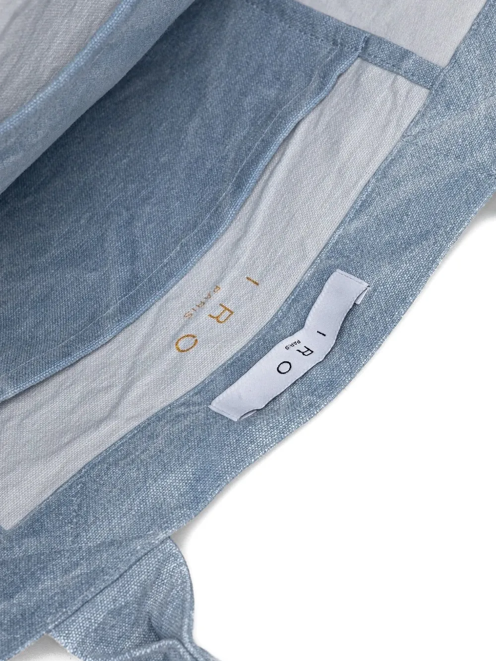 Iro Logo-embroidered Tote Bag In Blue