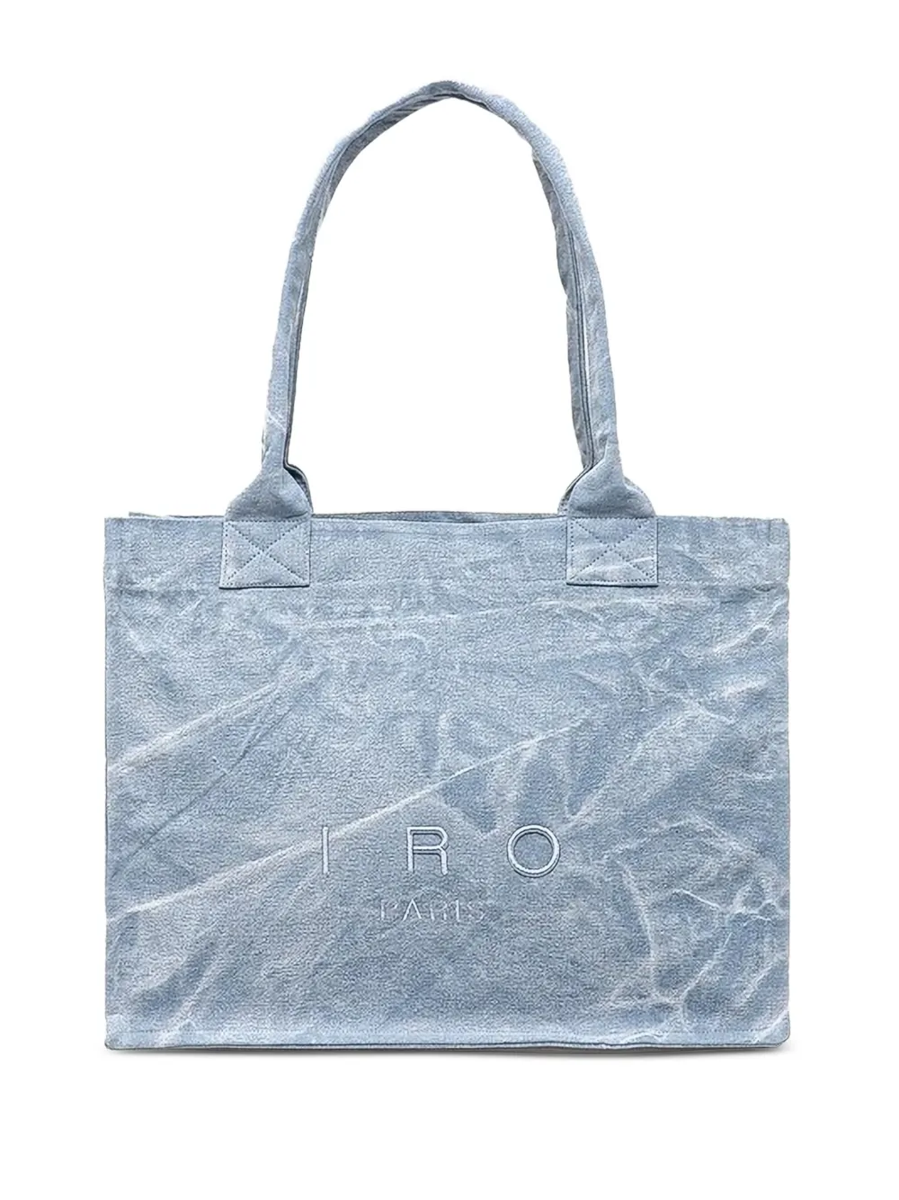 IRO logo-embroidered tote bag | Blue | Image 1