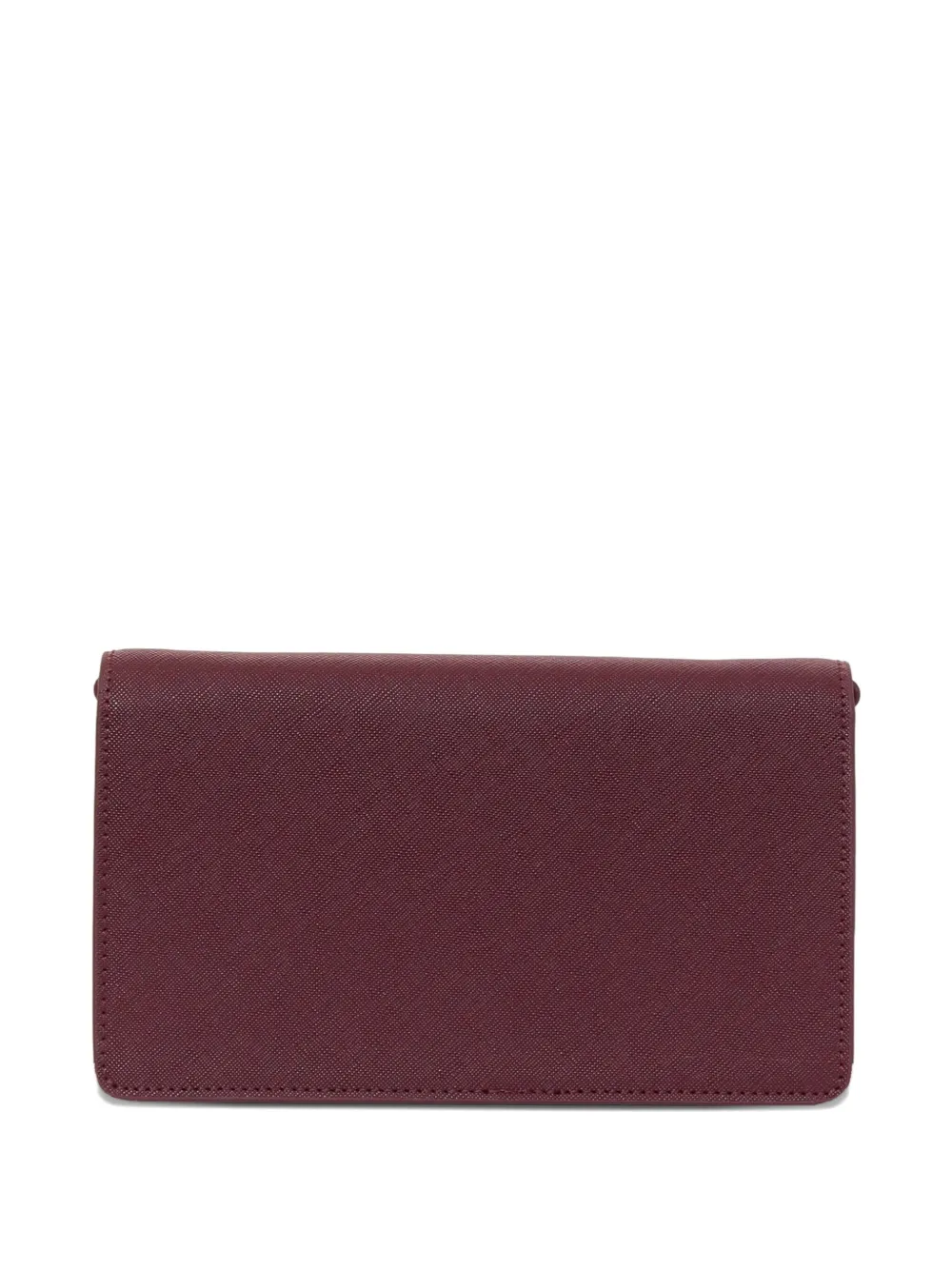 Just Cavalli Clutch met logoplakkaat en kettingbandje Rood