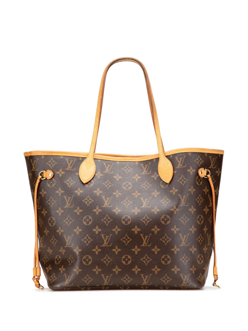 Louis Vuitton Pre-Owned 2015 Monogram Neverfull MM tote bag - ブラウン Louis Vuitton Pre-Owned 2015 Monogram Neverfull MM tote bag - ブラウン