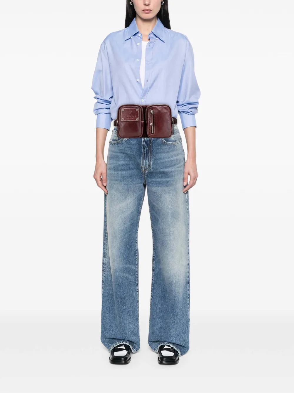 Gucci Pre-Owned 2000-2015 Leather Hysteria belt bag | Pre-Owned | Image 2