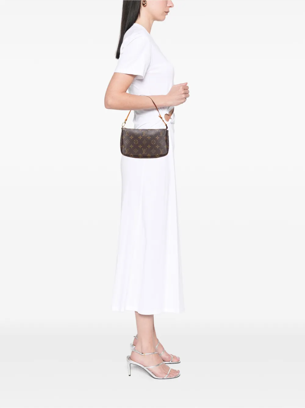 Louis Vuitton Pre-Owned 2001 Monogram Pochette Accessoires shoulder bag | Pre-Owned | Image 2
