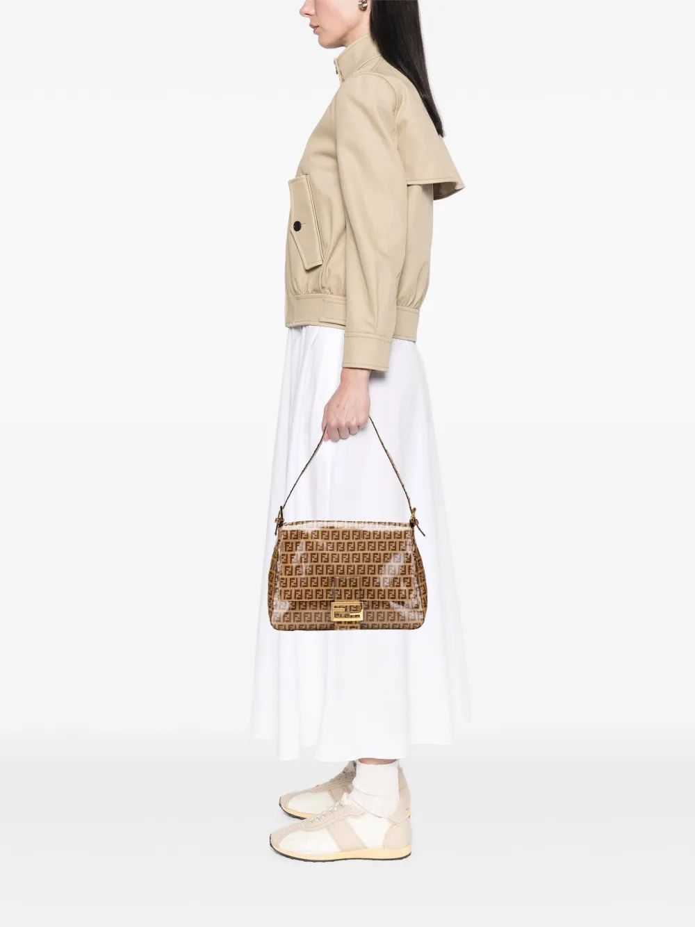 Fendi Pre-Owned 20th Century Zucchino Crystal Mamma Forever shoulder bag | Pre-Owned | Image 2