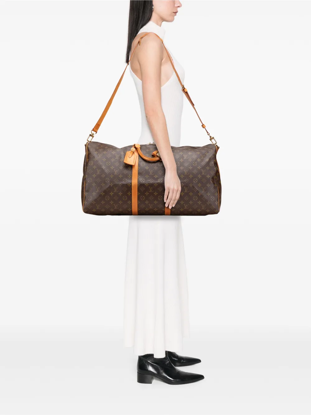 Louis Vuitton Pre-Owned 1992 Monogram Keepall Bandouliere 60 travel bag | Pre-Owned | Image 2