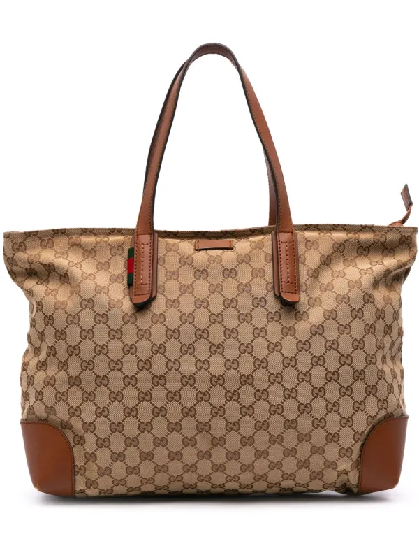 Gucci Canvas Shopper Gucci Tela Gucci Eclipse Gg Canvas Bag