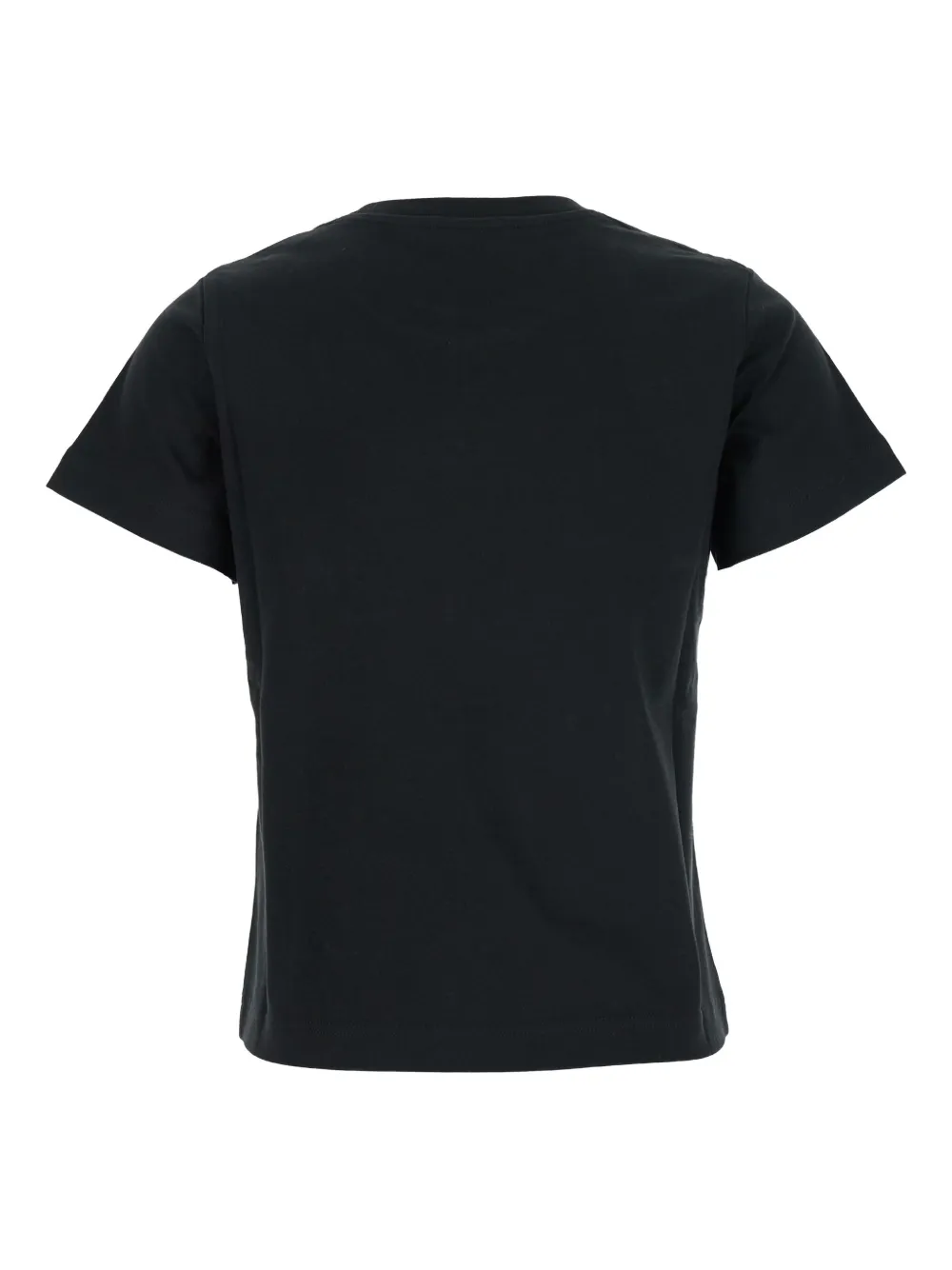 Moncler heart-logo T-shirt Zwart