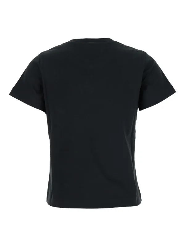 Moncler ハート ロゴ Tシャツ | ブラック | FARFETCH JP