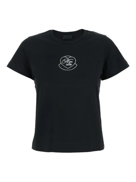 Moncler T-Shirt mit Herz-Logo