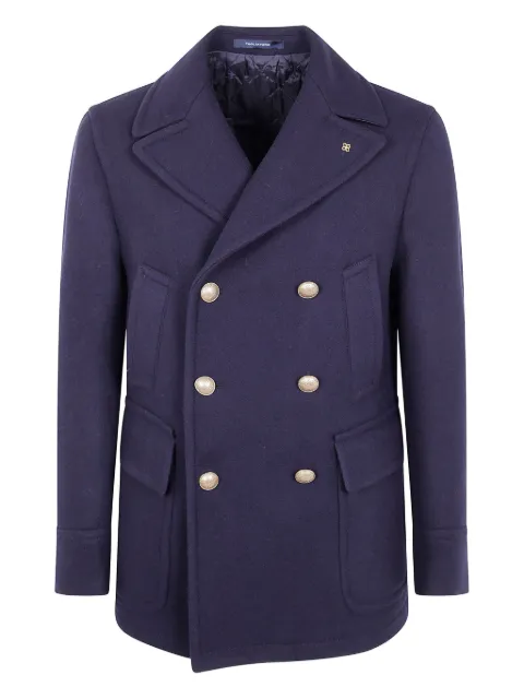 Tagliatore double-breasted wool peacoat