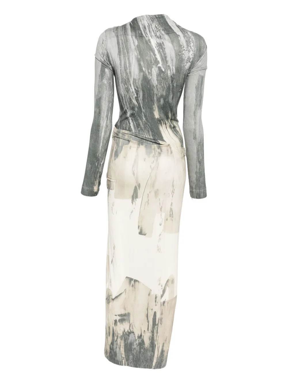 Vivienne Westwood Pre-Owned 2016 jurk met abstracte print - Grijs