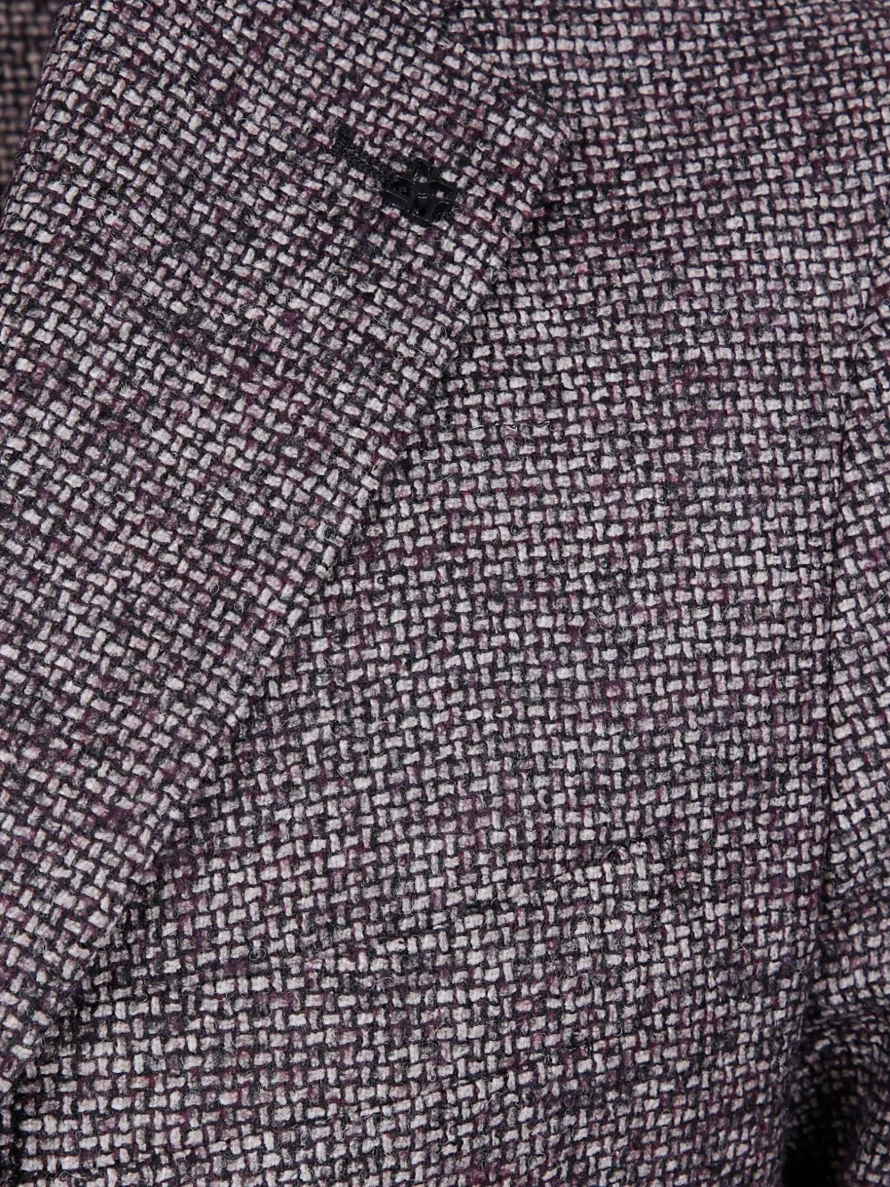 Tagliatore textured wool blazer Zwart