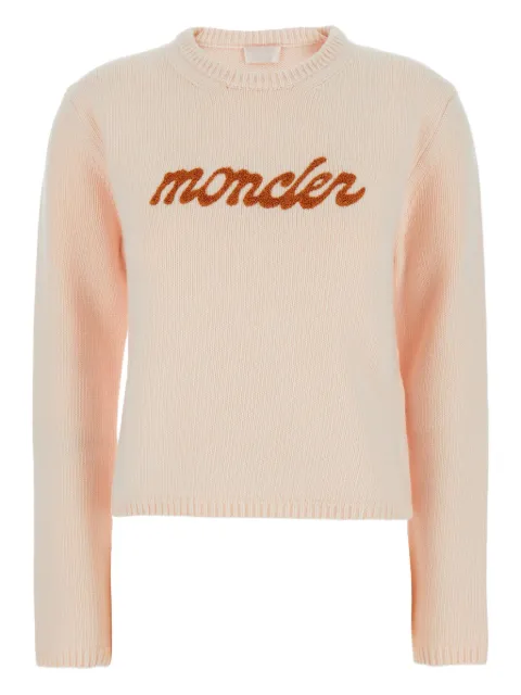 Moncler embroidered logo sweater