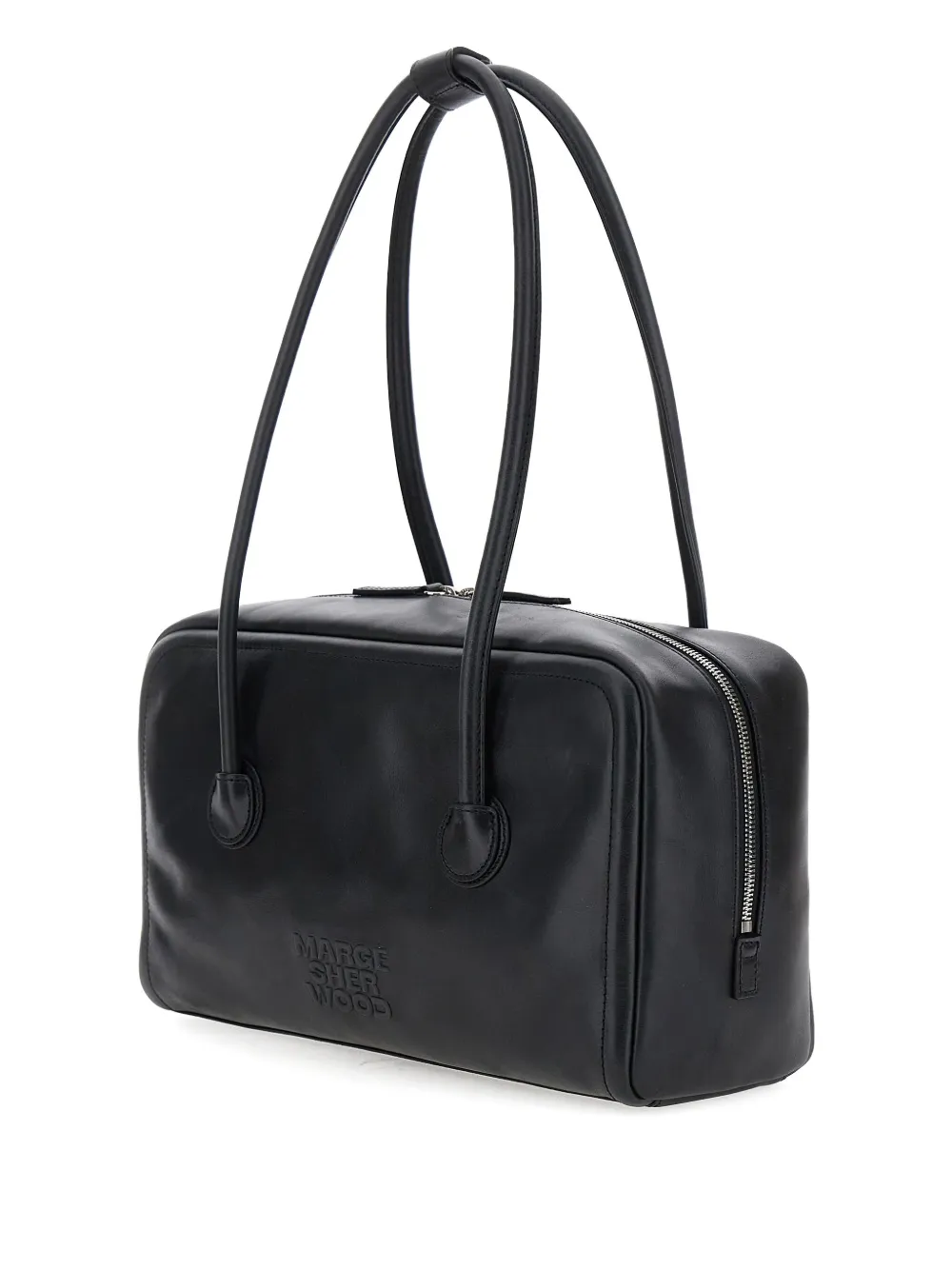 Margesherwood Double-handle Zip-top Tote Bag In Black