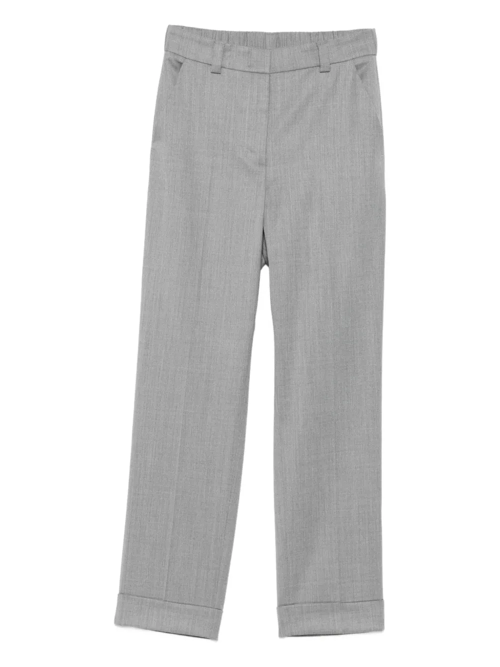 Peserico Straight broek Grijs