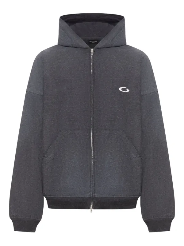 【送料&関税込】Balenciaga Grey Hoodie With Embroidered Logo 31135002_60410079_600.jpg