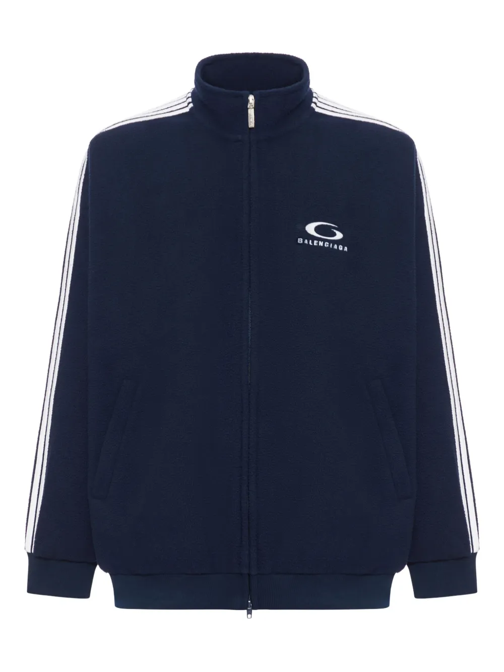 Balenciaga fleece track jacket - ブルー Balenciaga fleece track jacket - ブルー