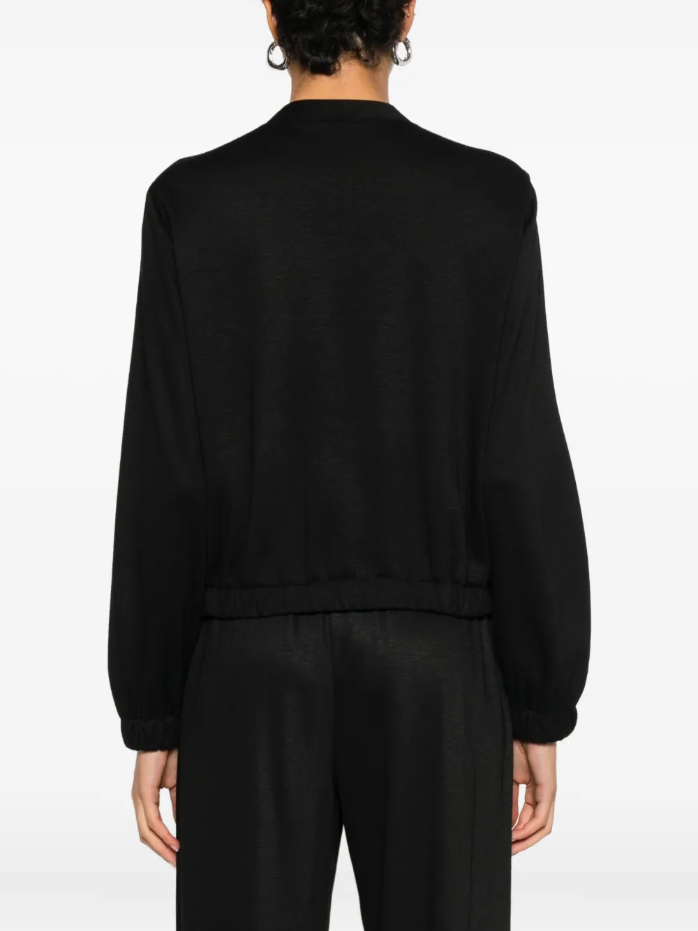 Marella Canuro trui met rits Zwart