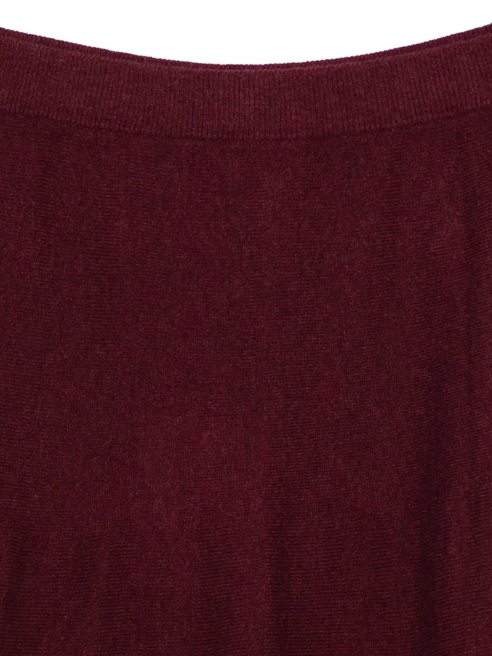 Marella Ermes gebreide flared rok Rood