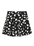 Marella pleated ball-print mini skirt - SCURI
