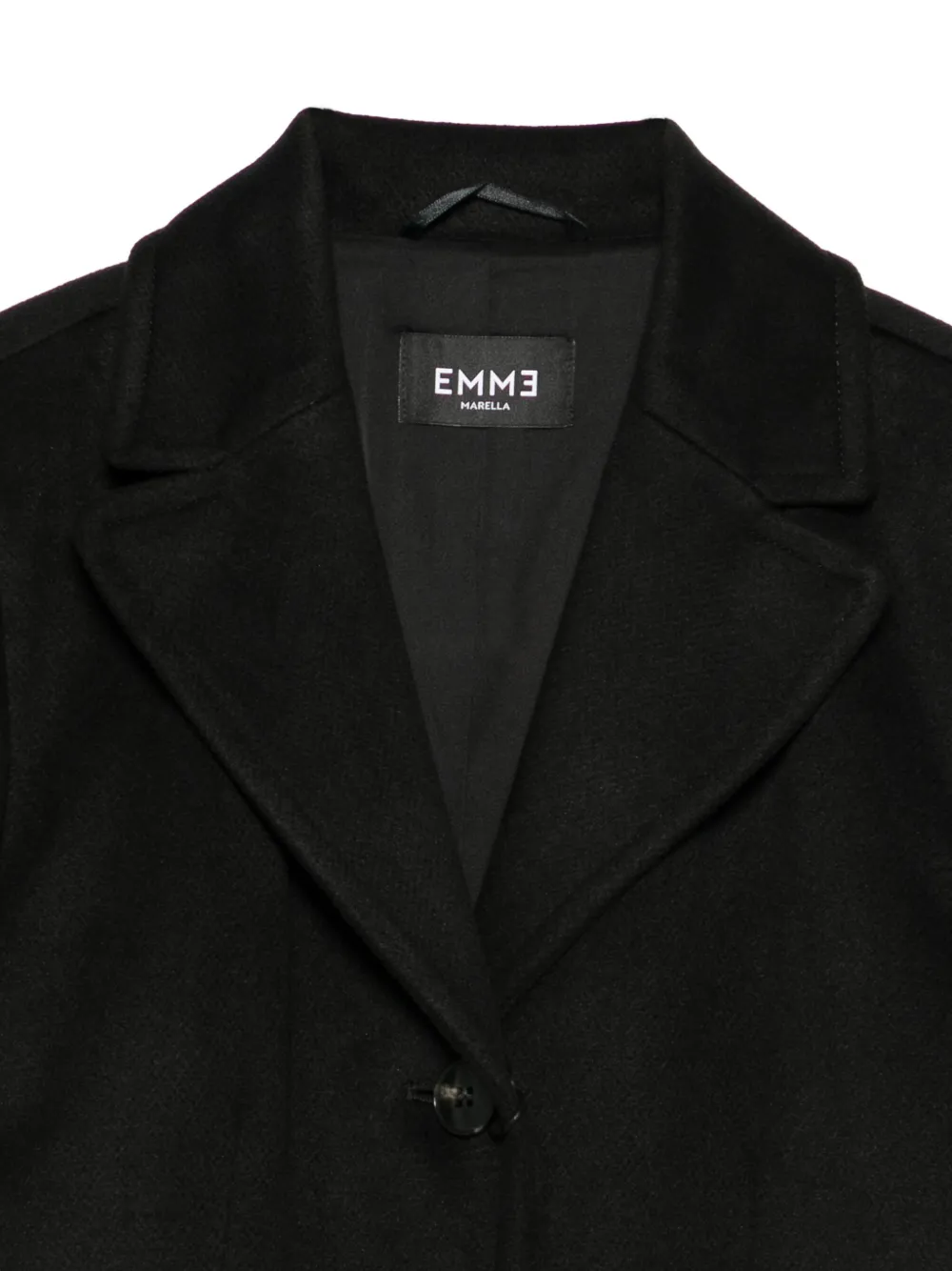  Marella Acerbi Single-breasted Coat - Black 