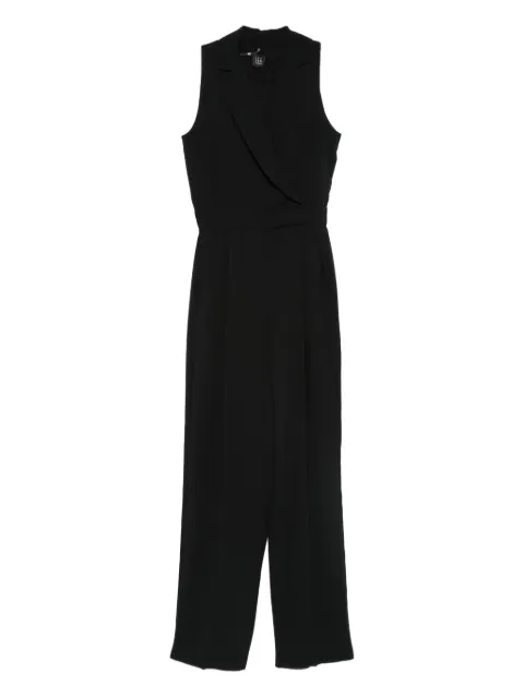 Marella lapel sleeveless jumpsuit