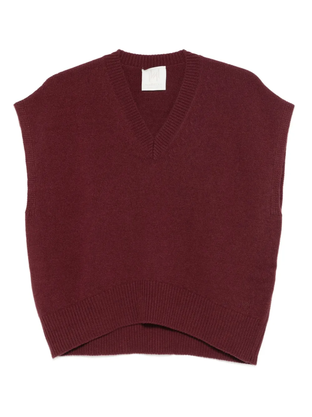 MONOCHROME Cardiff Top mit V-Ausschnitt | Rot | Image 1