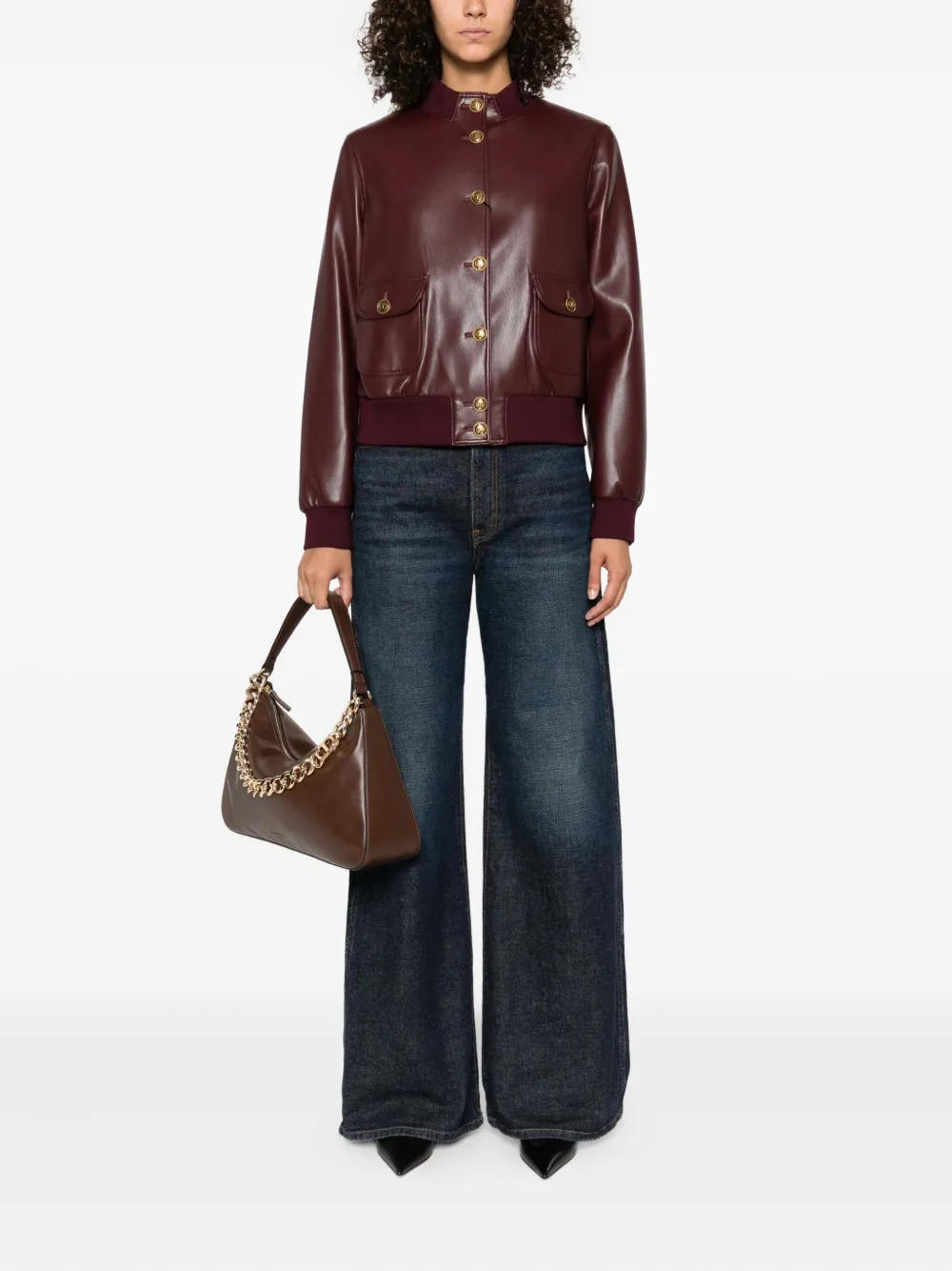 TWINSET button-fastening jacket Rood
