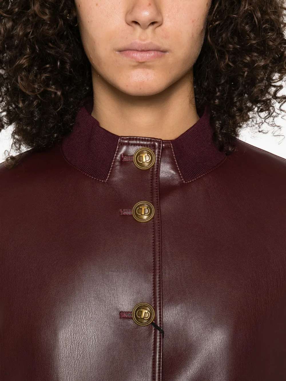 TWINSET button-fastening jacket Rood
