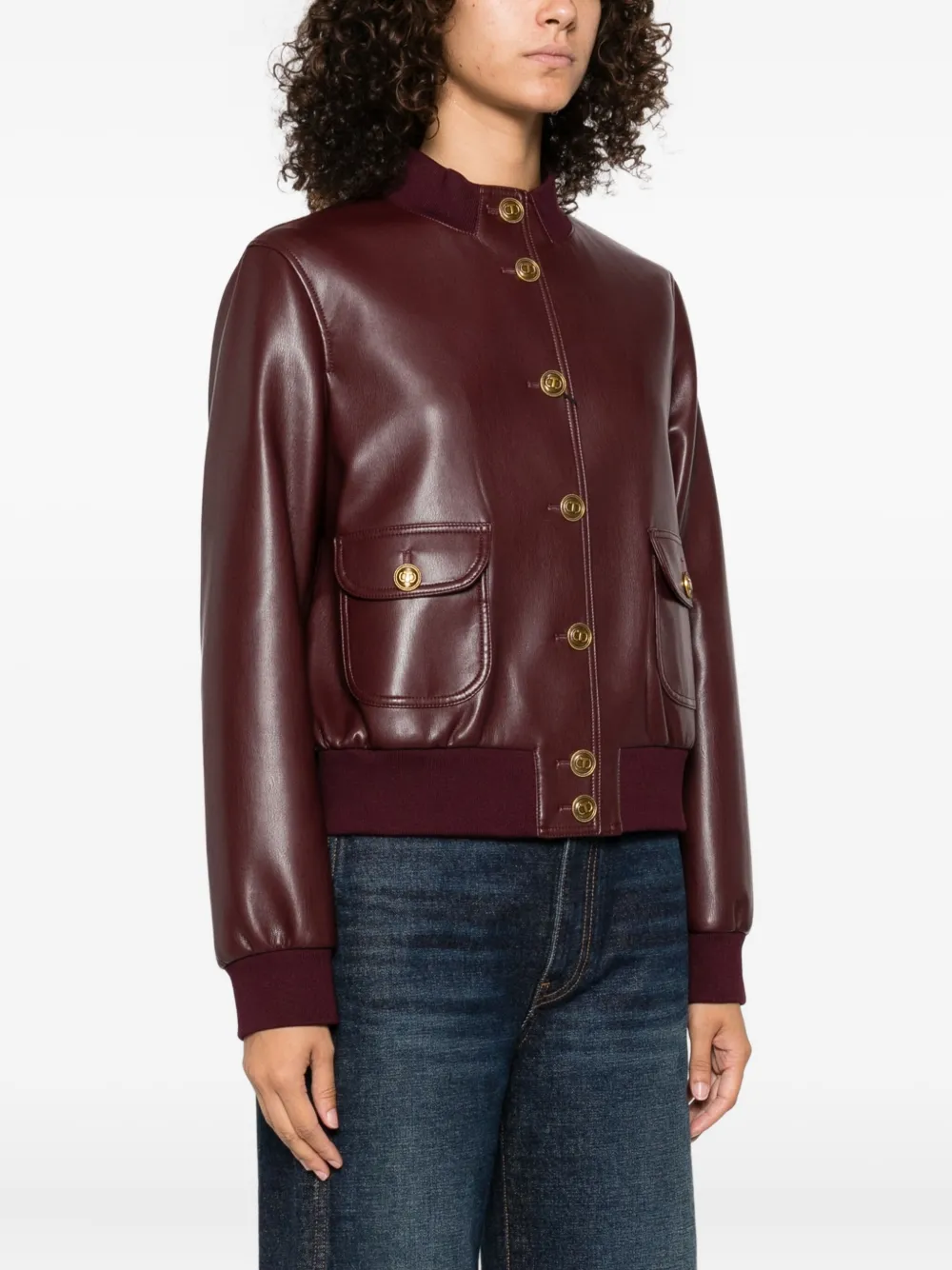 TWINSET button-fastening jacket Rood
