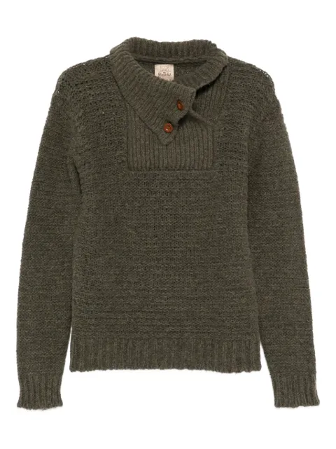RAKKI Johnson button-fastening sweater