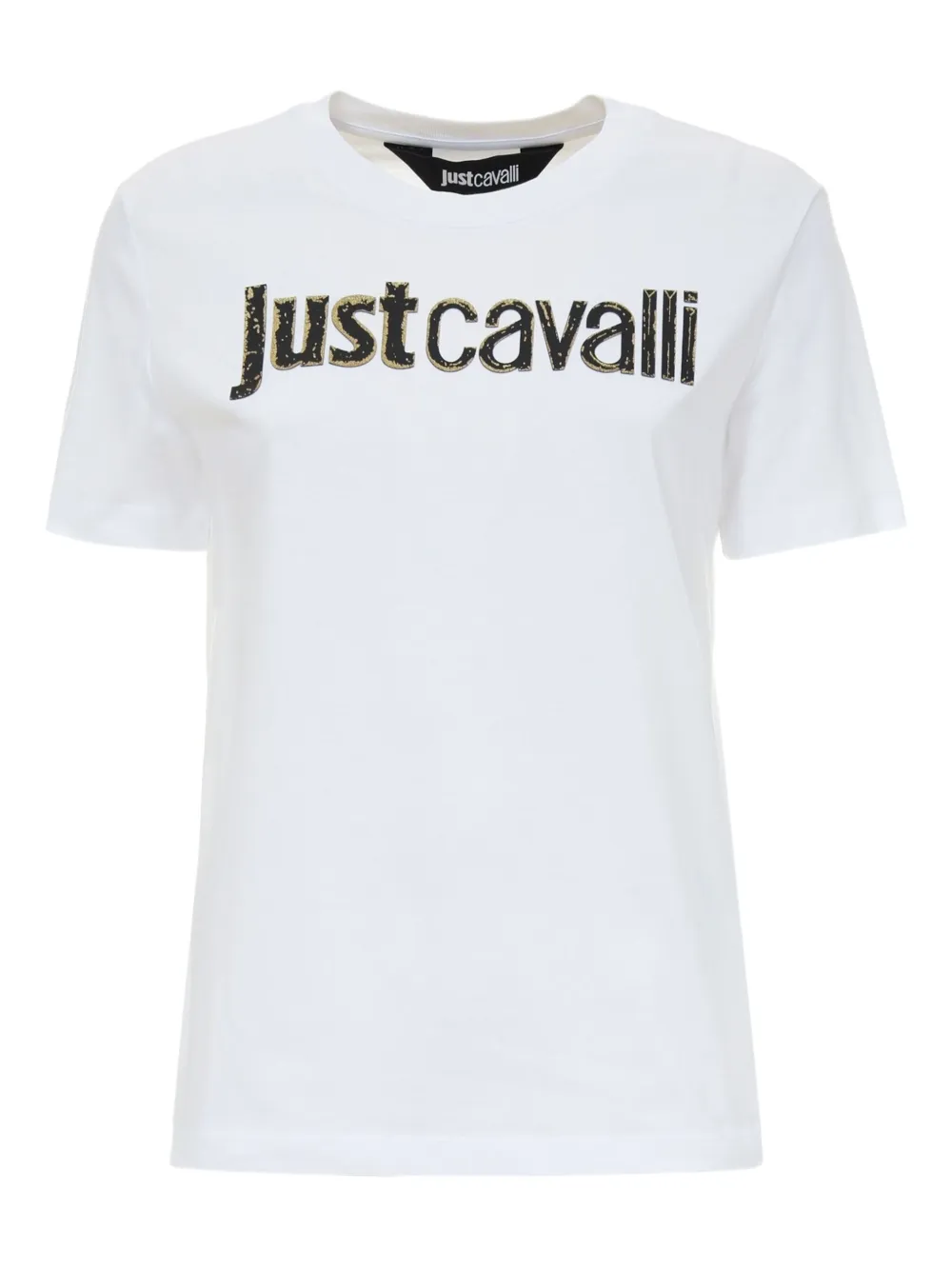 Just Cavalli ロゴ Tシャツ - ホワイト Just Cavalli ロゴ Tシャツ - ホワイト