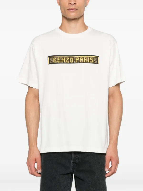 Tシャツ・カットソー KENZO White Cotton T-Shirt T-shirt Kenzo | Classic fit | kolor Biały | Gomez.pl