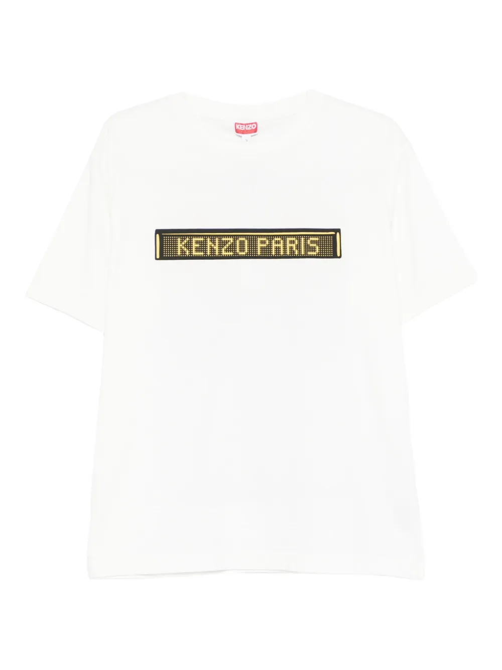 Kenzo Katoenen T-shirt met grafische print Wit