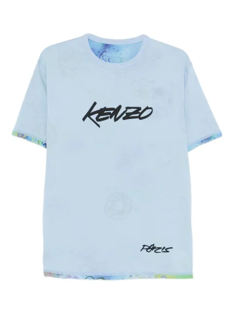 Kenzo تيشيرت قطن بطبعة شعار الماركة x Futura 2000