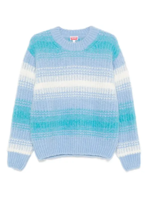 Kenzo striped crew-neck jumper