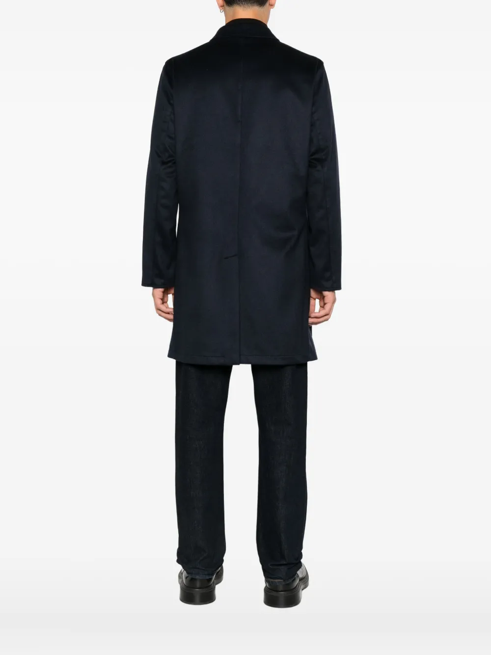Kired Wollen jas Blauw