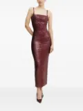 Hervé Léger Gemma metallic dress - Red