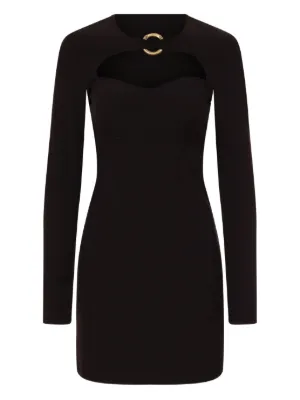 スーツ・フォーマル・ドレス Just Cavalli Just Cavalli dress in Black/White for Women | Roberto Cavalli®