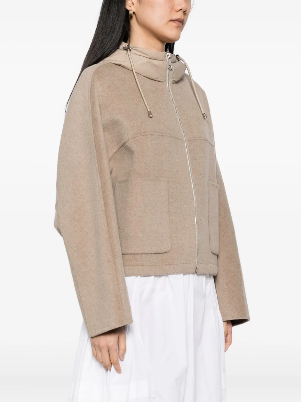 N.Peal Cropped jack Beige