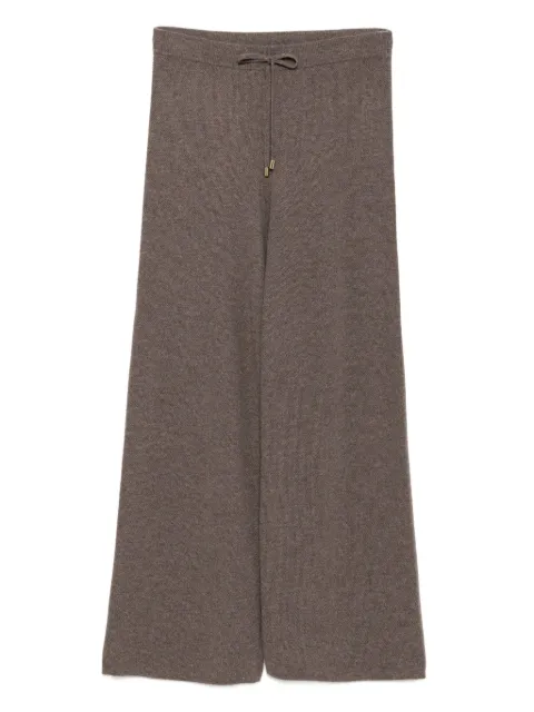 N.Peal honeycomb knit trousers