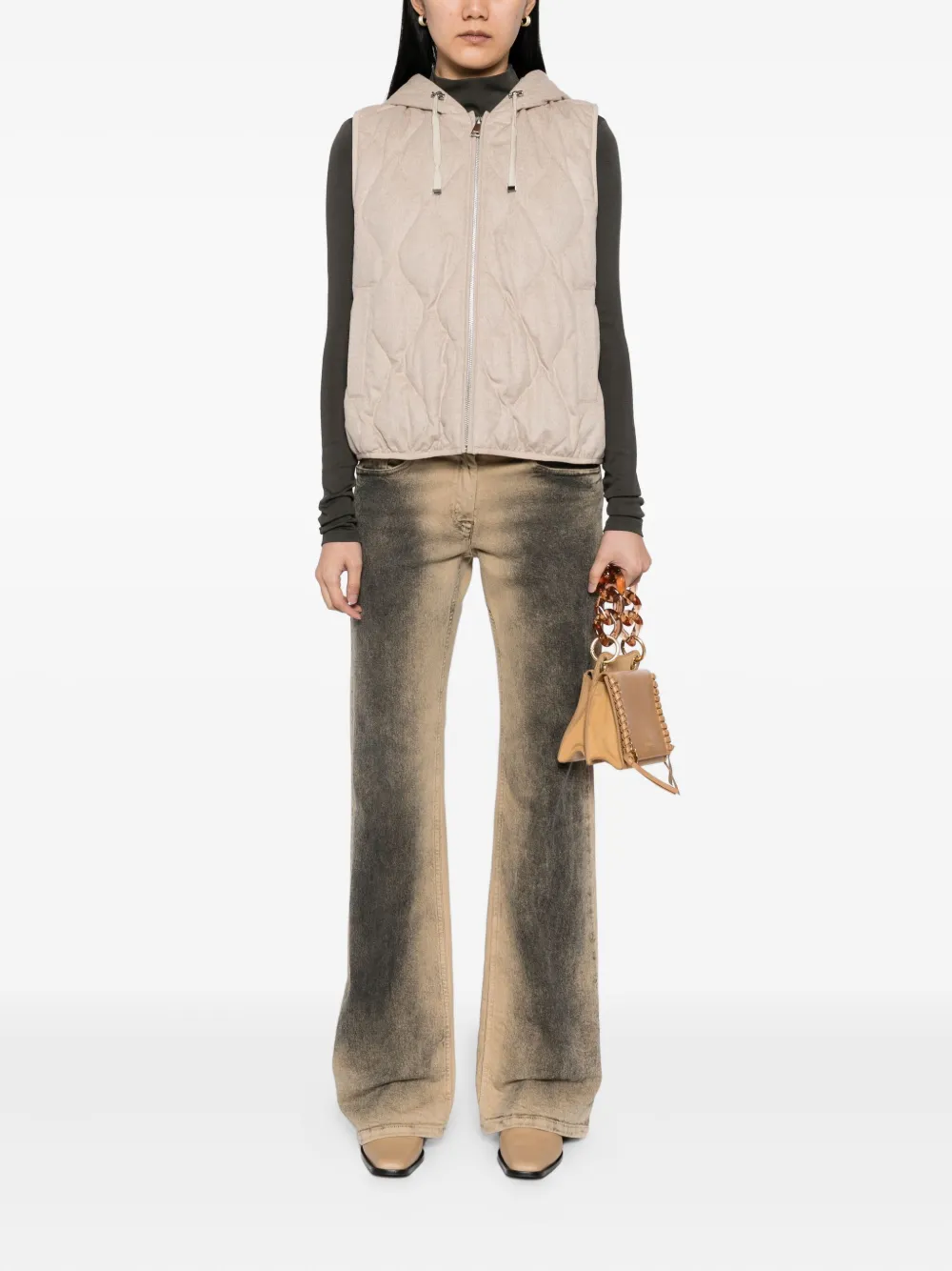 N.Peal doudoune sans manches à capuche | Doudounes | Image 2