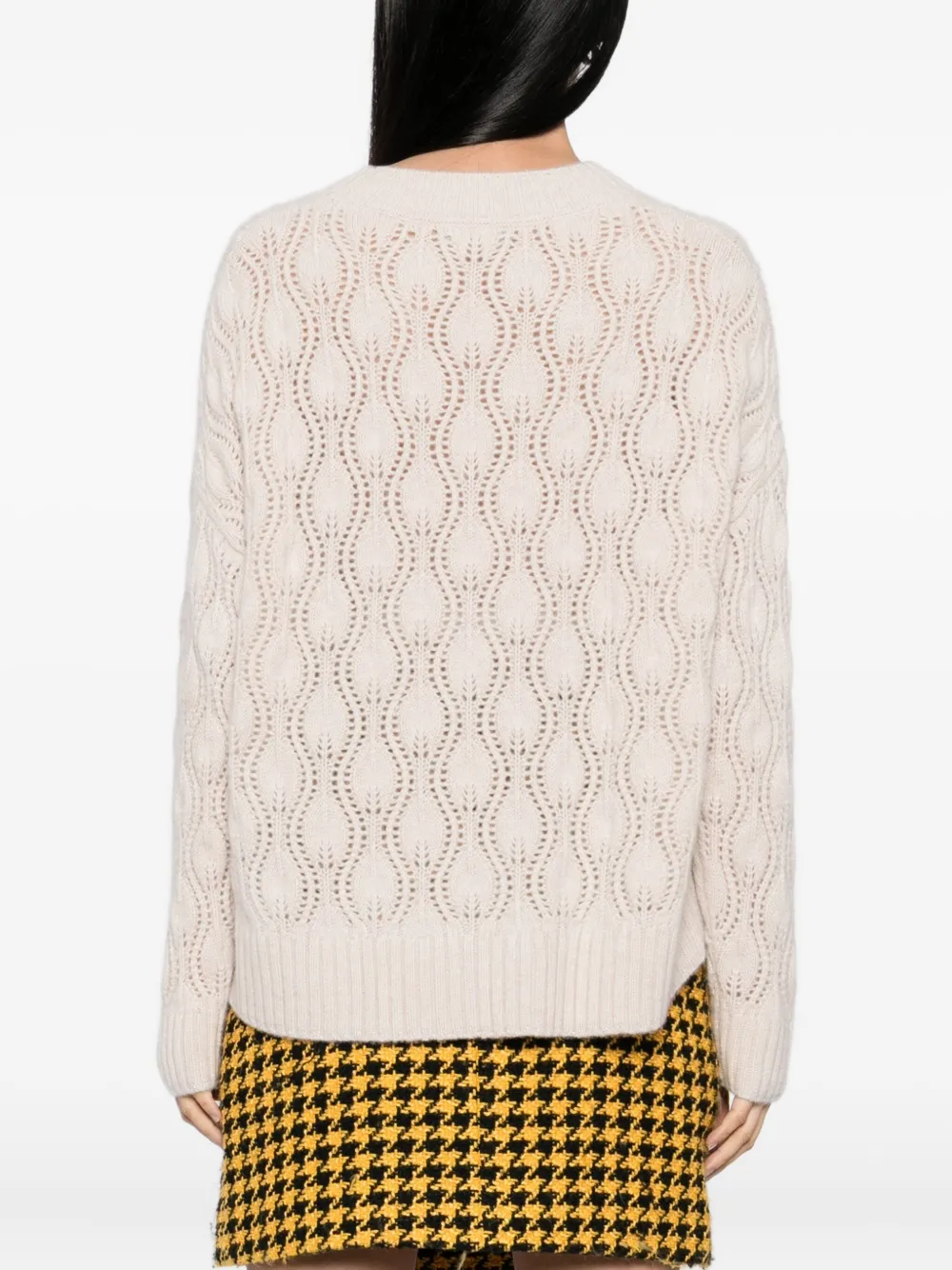 N.Peal Kasjmier trui Beige
