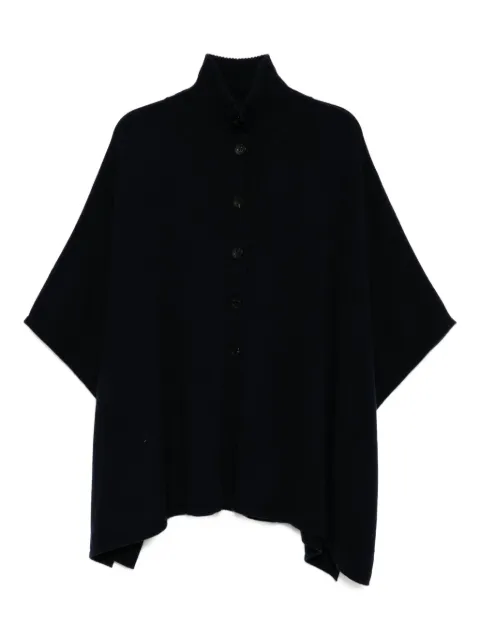 N.Peal buttoned-up cape